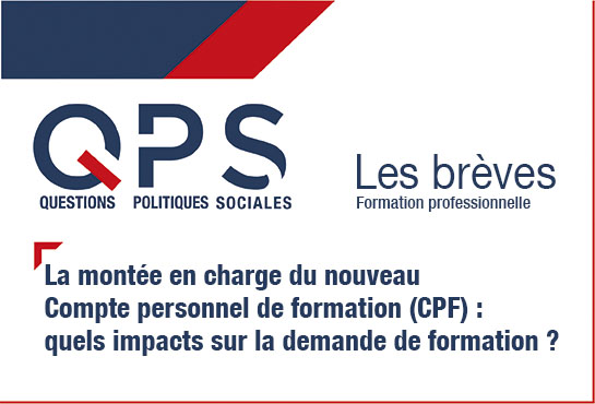 QPS Questions Politiques Sociales - Les brèves n°9 - Formation professionnelle
