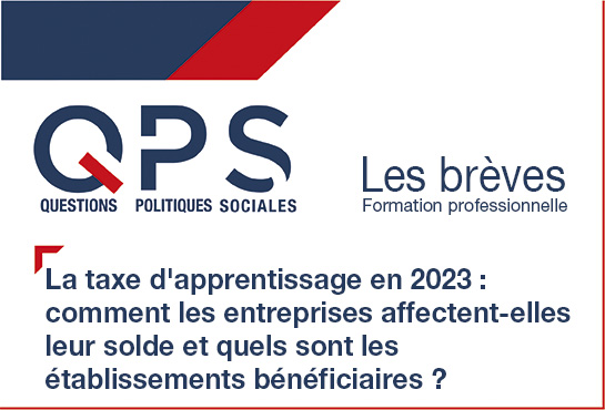 QPS Questions Politiques Sociales - Les Brèves n°31 - Formation professionnelle