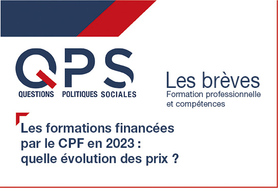 QPS Questions Politiques Sociales - Les Brèves n°32 - Formation professionnelle et compétences