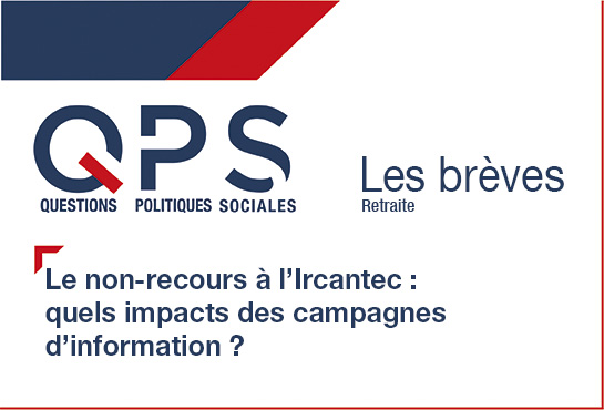 QPS Questions Politiques Sociales - Les Brèves n°33 - Retraite