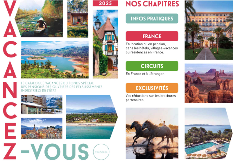 page d'accueil catalogue 2025