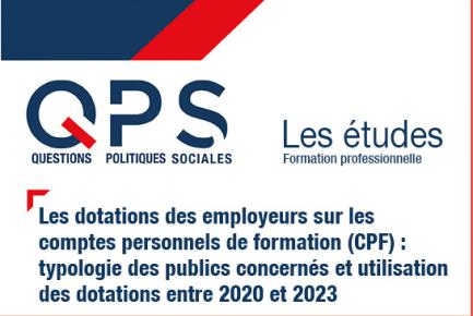 Questions Politiques Sociales - Les études - Formation professionnelle